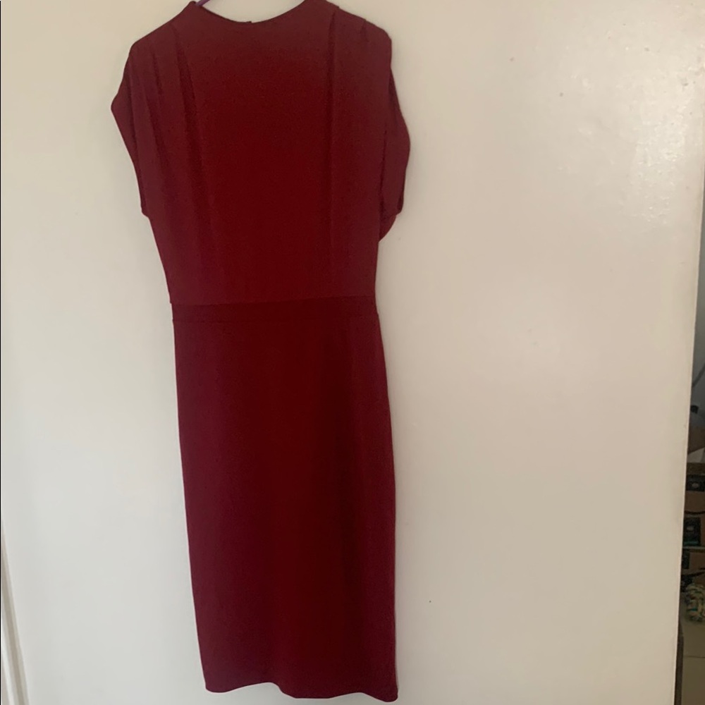 Express Red Midi Dress